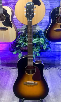 Epiphone - Inspired by Gibson Masterbilt J-45 EC Cutaway - Vintageburst